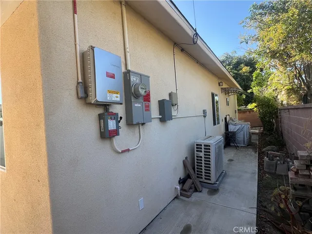 a view of storage and utility room