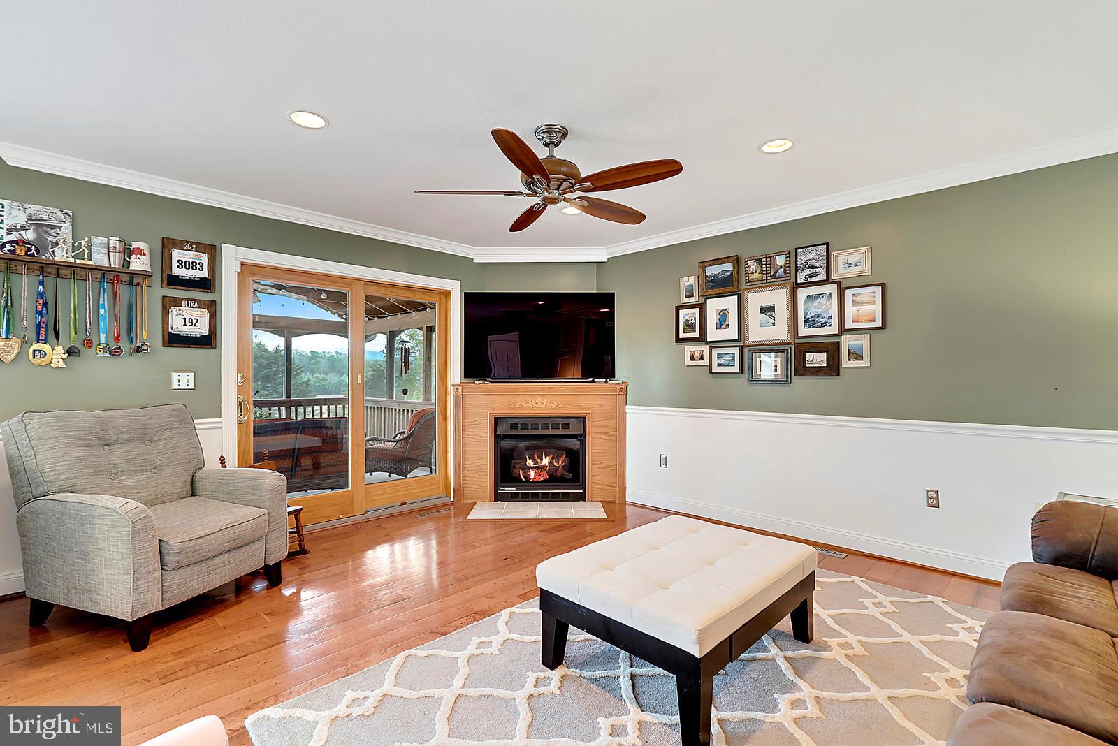 1145 Kesler Road Front Royal, VA 22630 - Photo 10 of 40 Living Room with Gas Fireplace