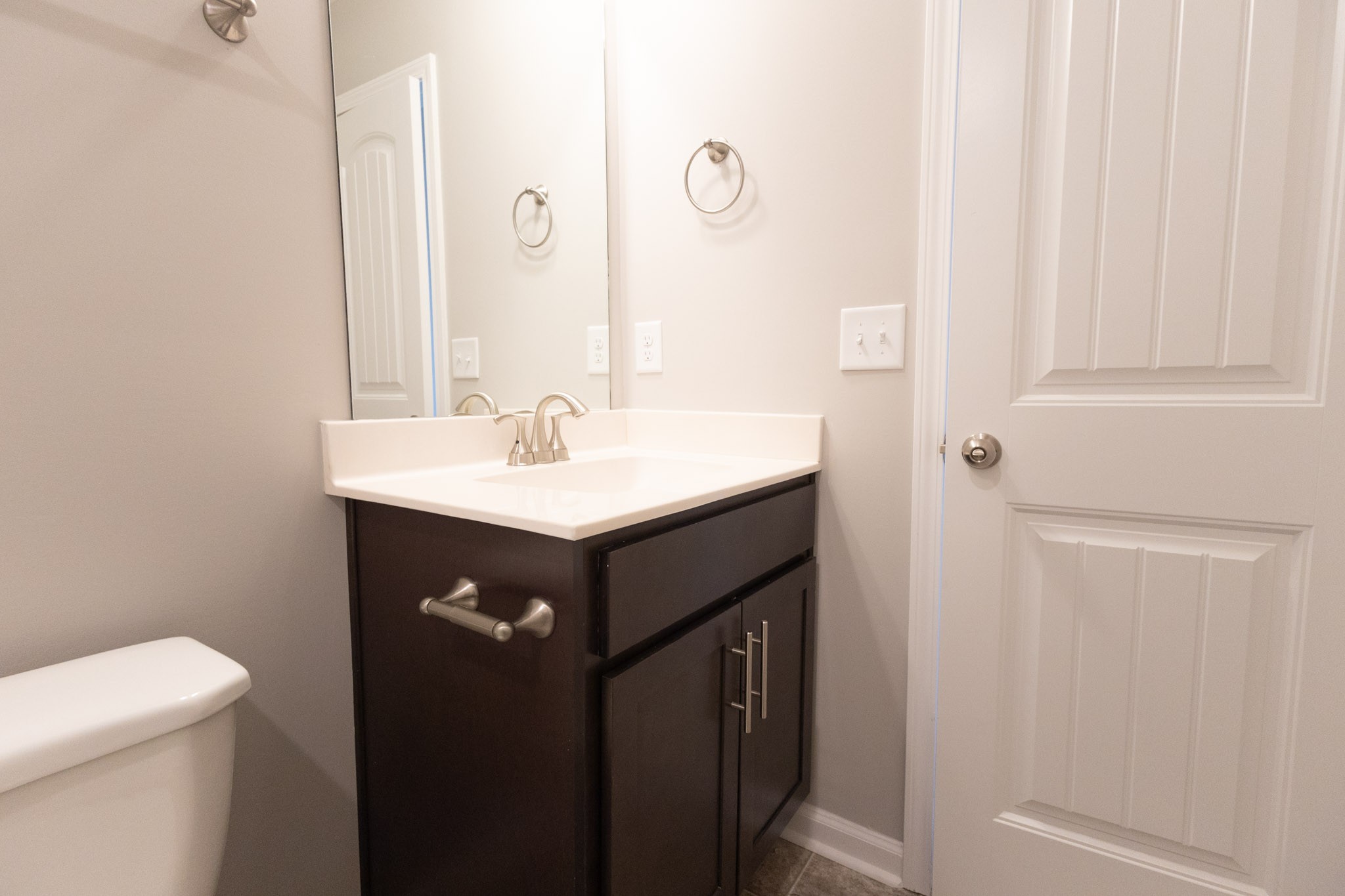 118 Davis Ridge Lane Clarksville, TN 37040 - Photo 27 of 35 a bathroom with a sink vanity and a mirror