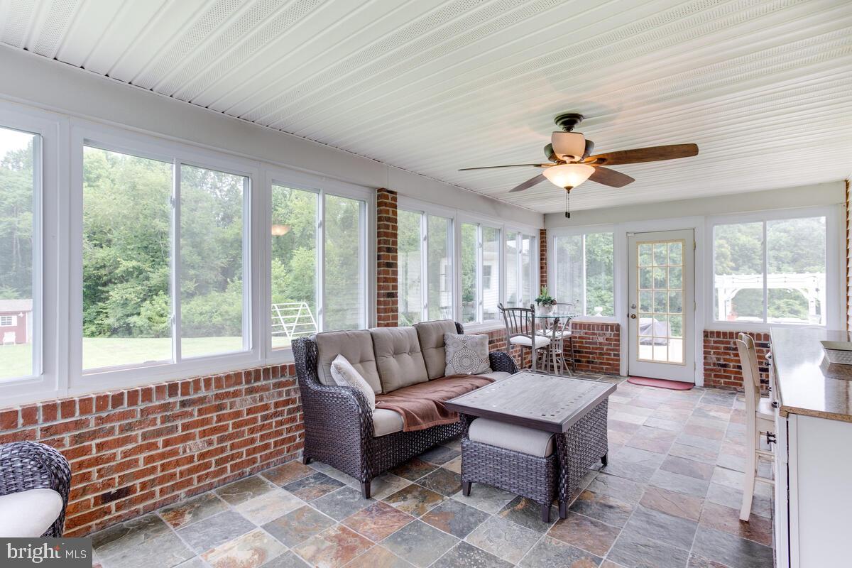 22811 Christ Church Road Aquasco, MD 20608 - Photo 23 of 78 Off Family Room 3 season sunroom