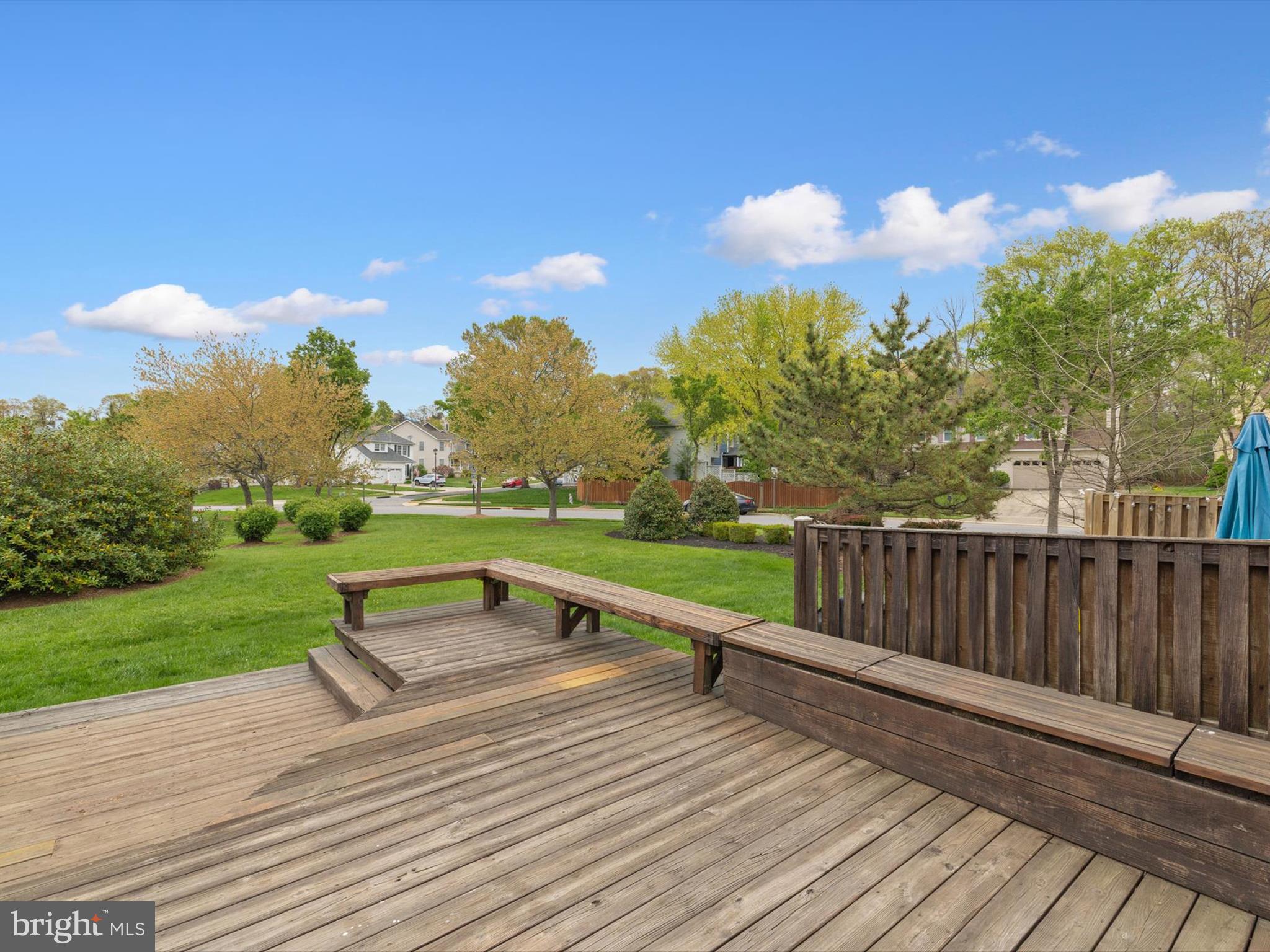 653 Willowby Run Pasadena, MD 21122 - Photo 29 of 31 a view of a deck with a yard
