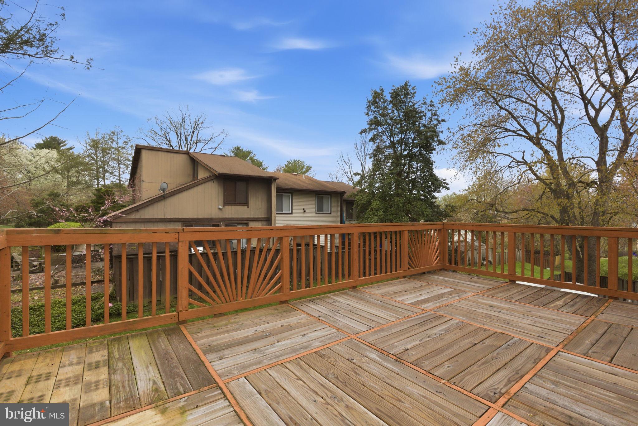 9087 Centerway Road Gaithersburg, MD 20879 - Photo 23 of 55 wood deck