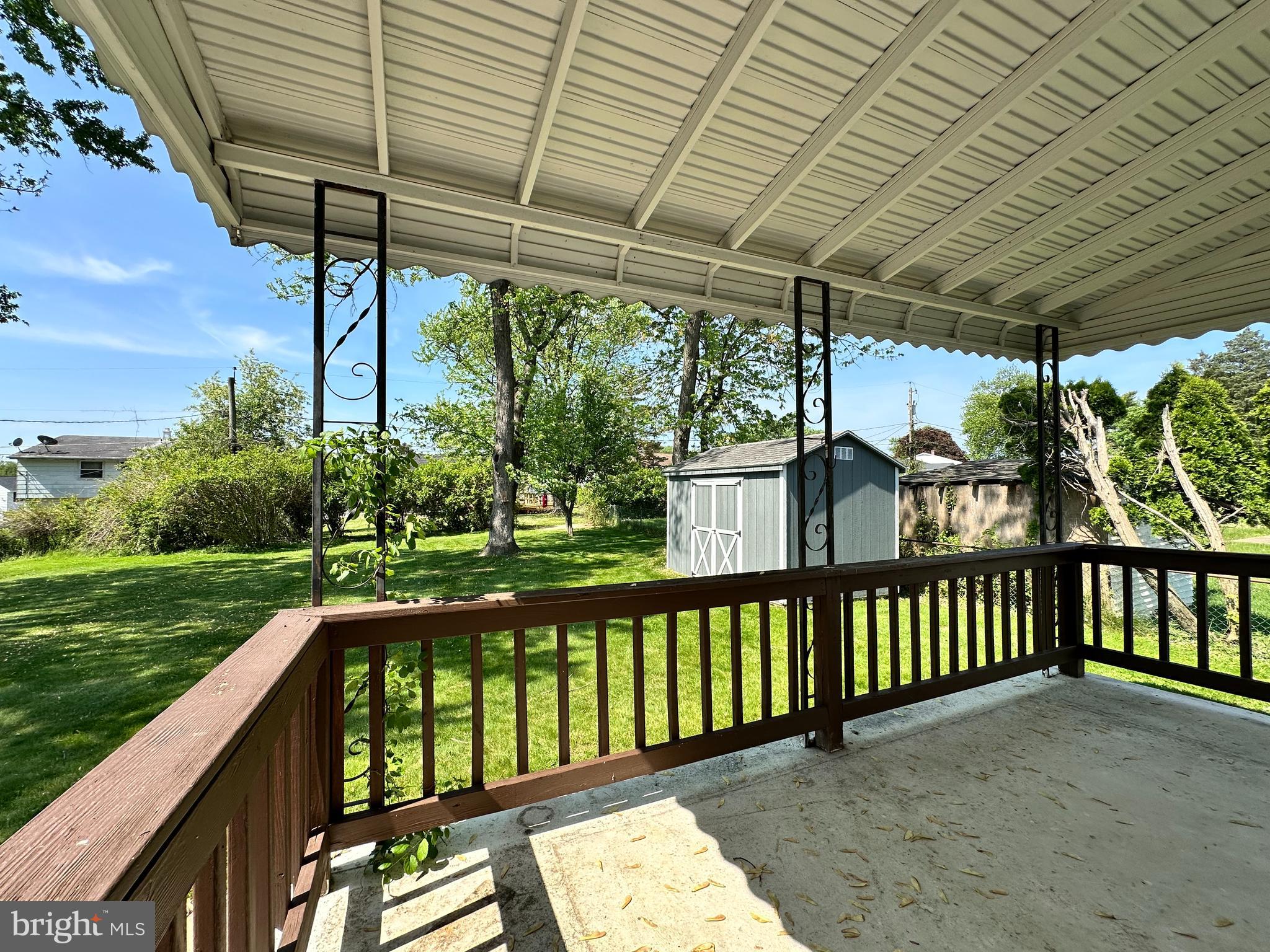 3916 Carthage Road Randallstown, MD 21133 - Photo 11 of 52 a view of a porch with a yard