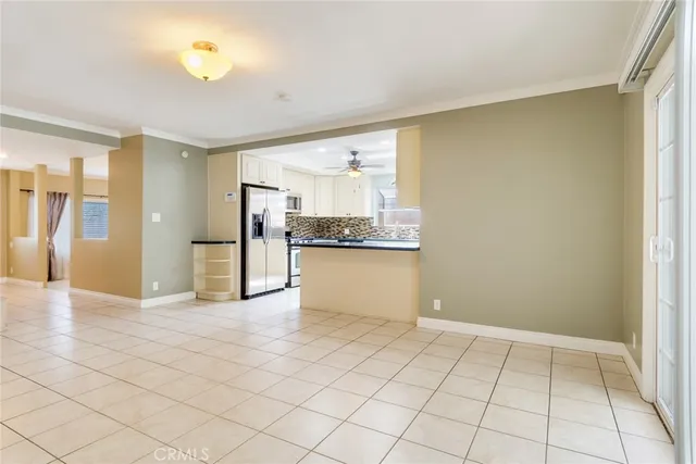 a view of a kitchen with a sink