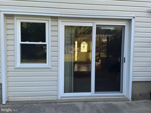 a view of front door of a house