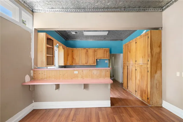 a view of front door