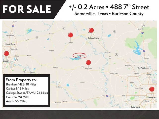 $155,000 | 488 7th Street, Somerville, TX 77879
