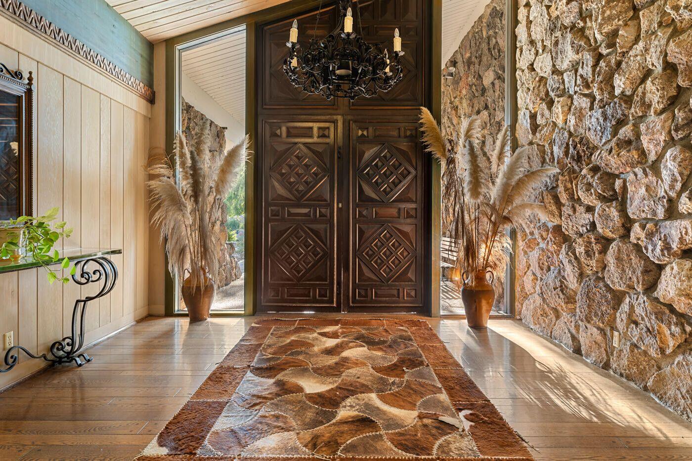 1750 Rambling Oaks Road Santa Ynez, CA 93460 - Photo 9 of 45 a view of entrance to house and living room