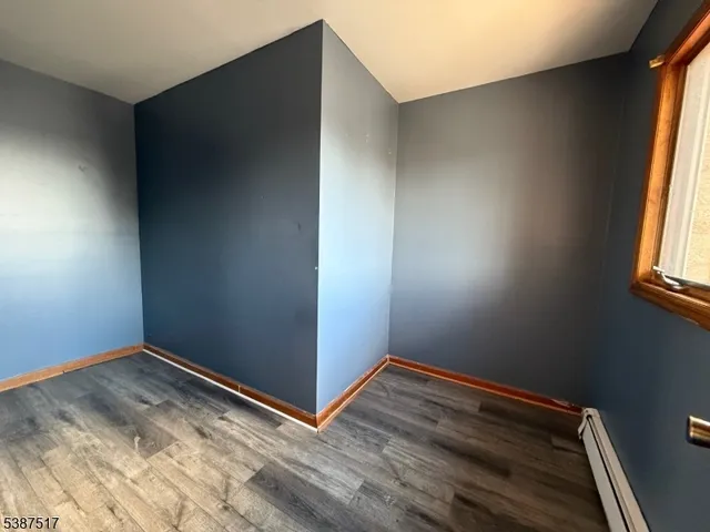 wooden floor in an empty room