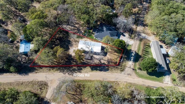 an outdoor space with garden