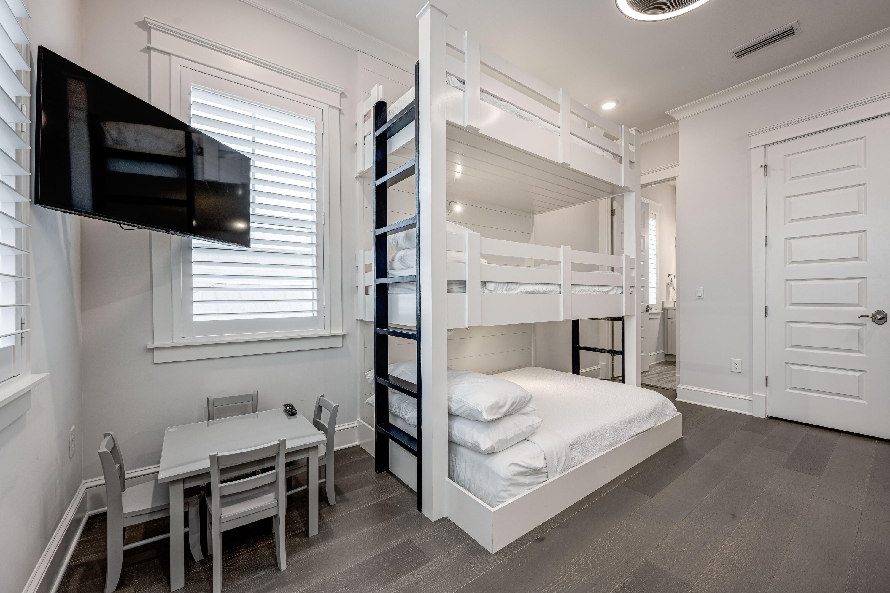 161 Siasconset Ln Inlet Beach Inlet Beach, FL 32461 - Photo 20 of 46 a bedroom with a bed and a view of kitchen