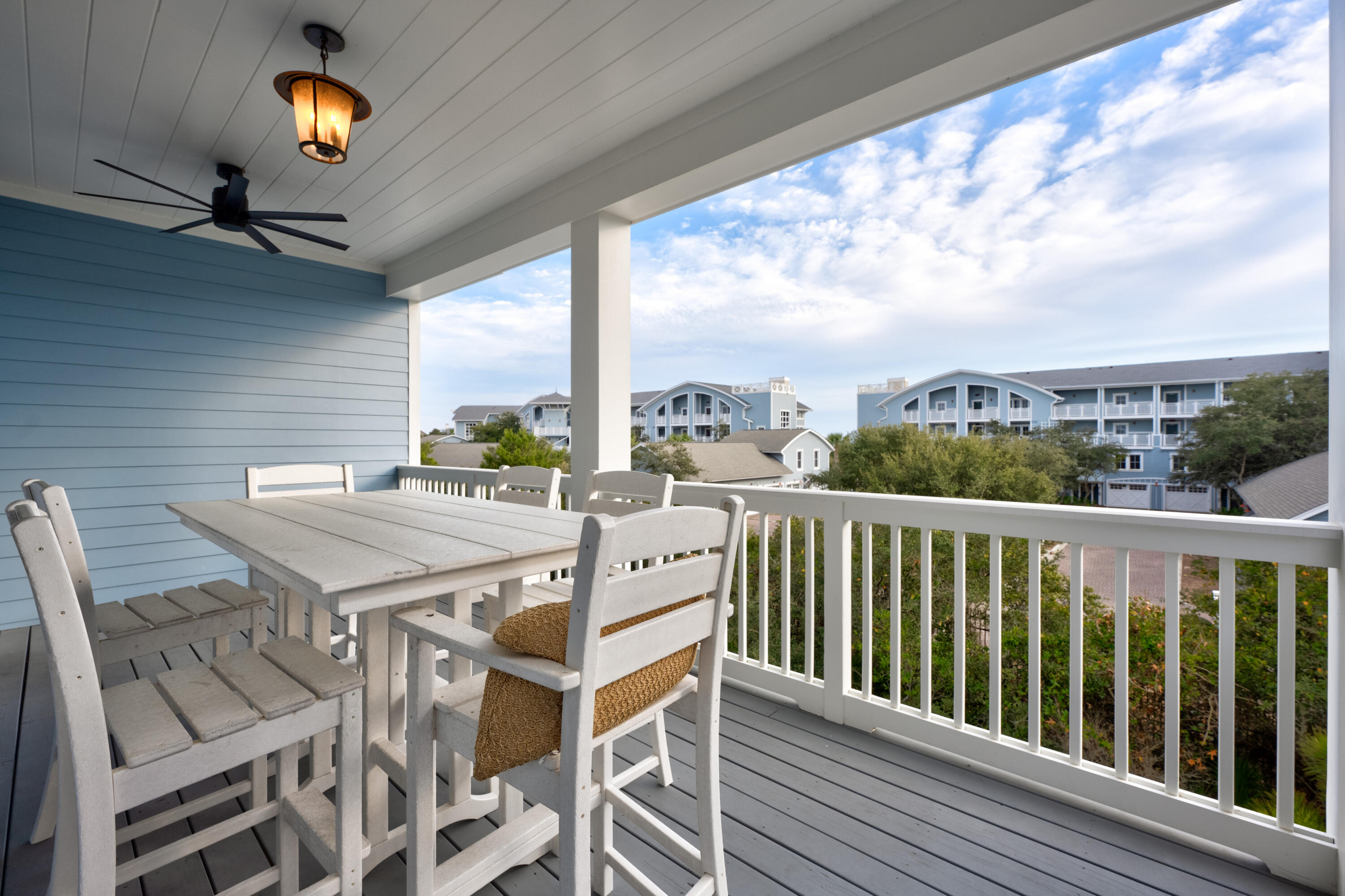 161 Siasconset Ln Inlet Beach Inlet Beach, FL 32461 - Photo 27 of 46 a view of a balcony dining area