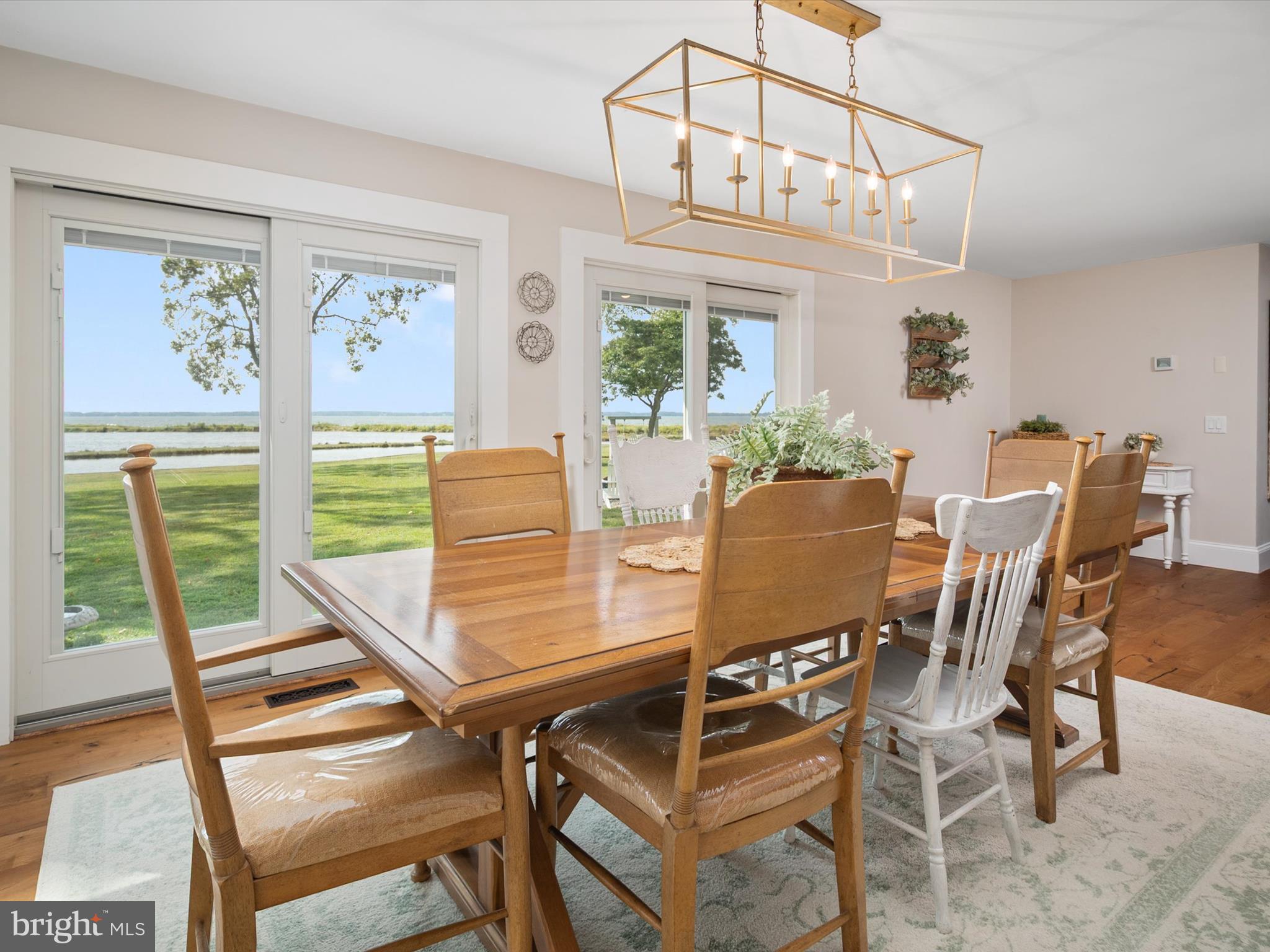 133 Kilby Point Queenstown, MD 21658 - Photo 31 of 87 a view of a dining room with furniture window and outside view
