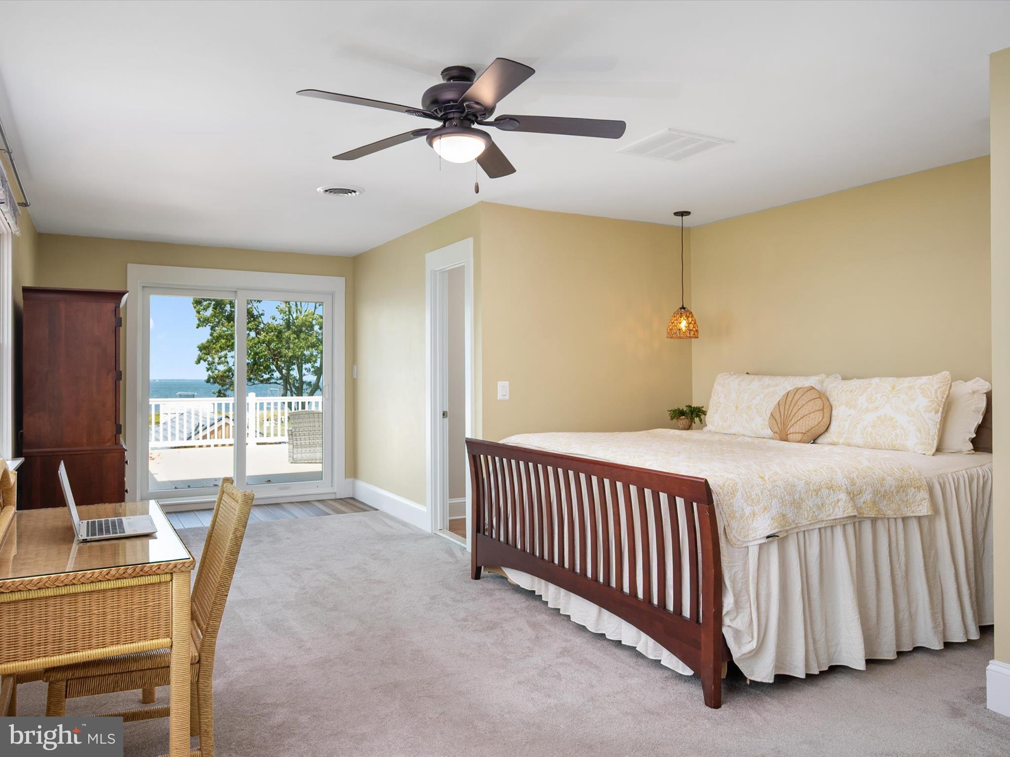 133 Kilby Point Queenstown, MD 21658 - Photo 50 of 87 a bedroom with a bed and a desk