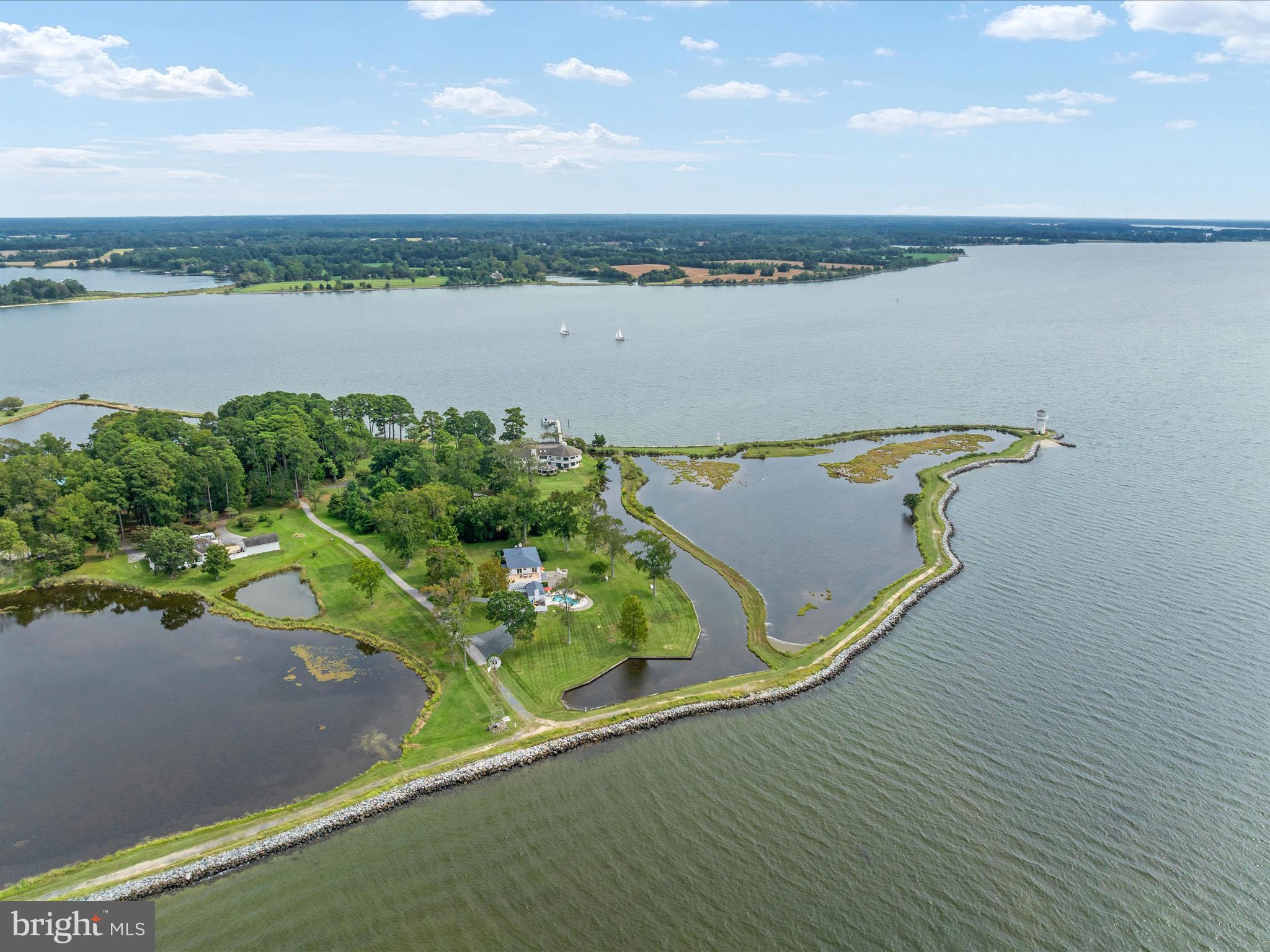 133 Kilby Point Queenstown, MD 21658 - Photo 62 of 87 a view of a lake with a outdoor space