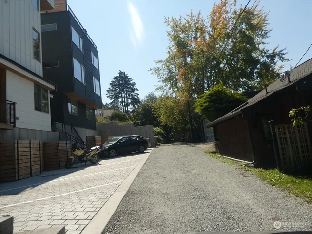 a car parked on the side of the road