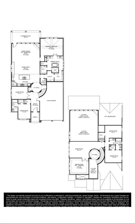 2714 Kirkhill Lane Forney, TX 75126 - Photo 2 of 14 a picture of floor plan