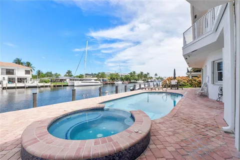 a outdoor view with a sitting space