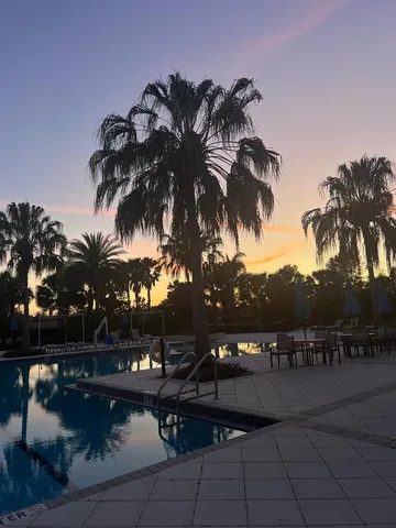 a terrace with outdoor seating