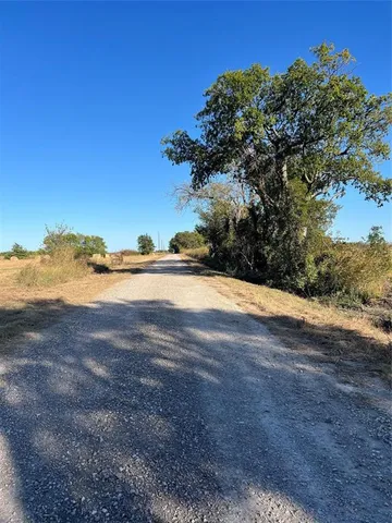 a view of yard with ocean view