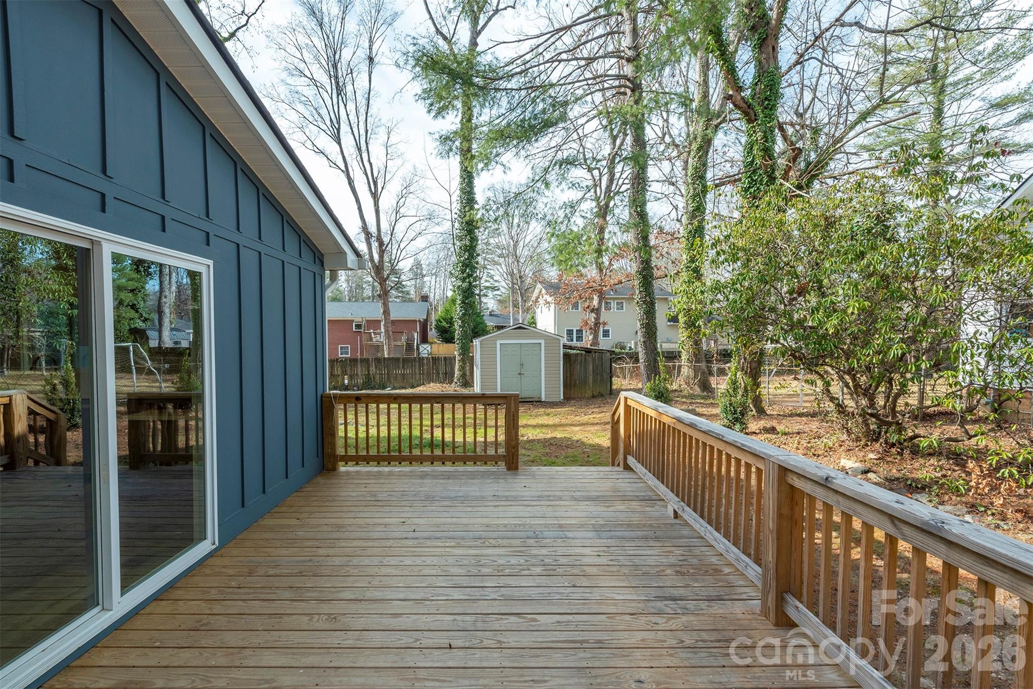 524 Pineland Road Hendersonville, NC 28792 - Photo 15 of 36 a view of a deck