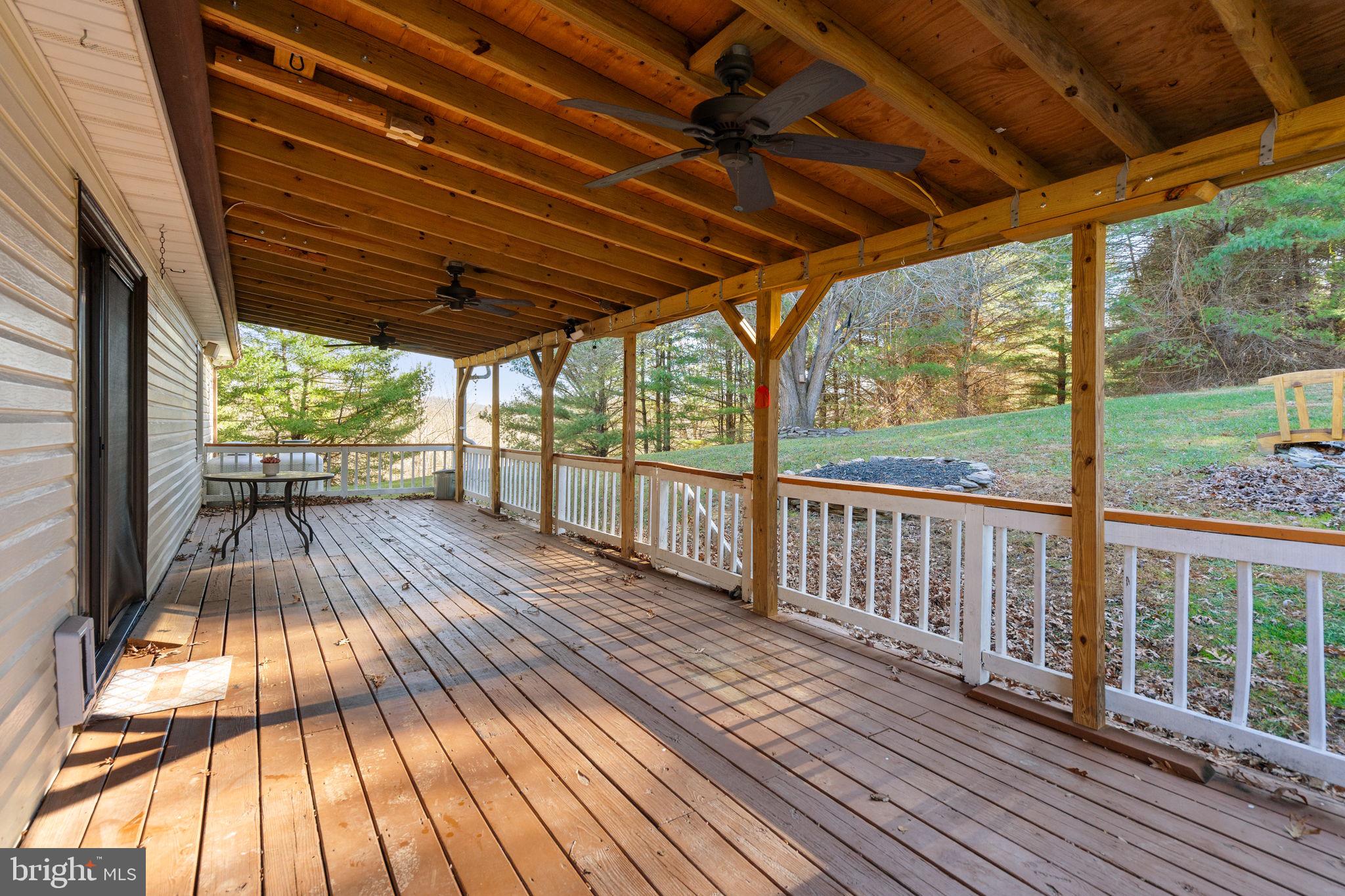 148 Viewtown Road Amissville, VA 20106 - Photo 20 of 56 a view of porch with wooden floor