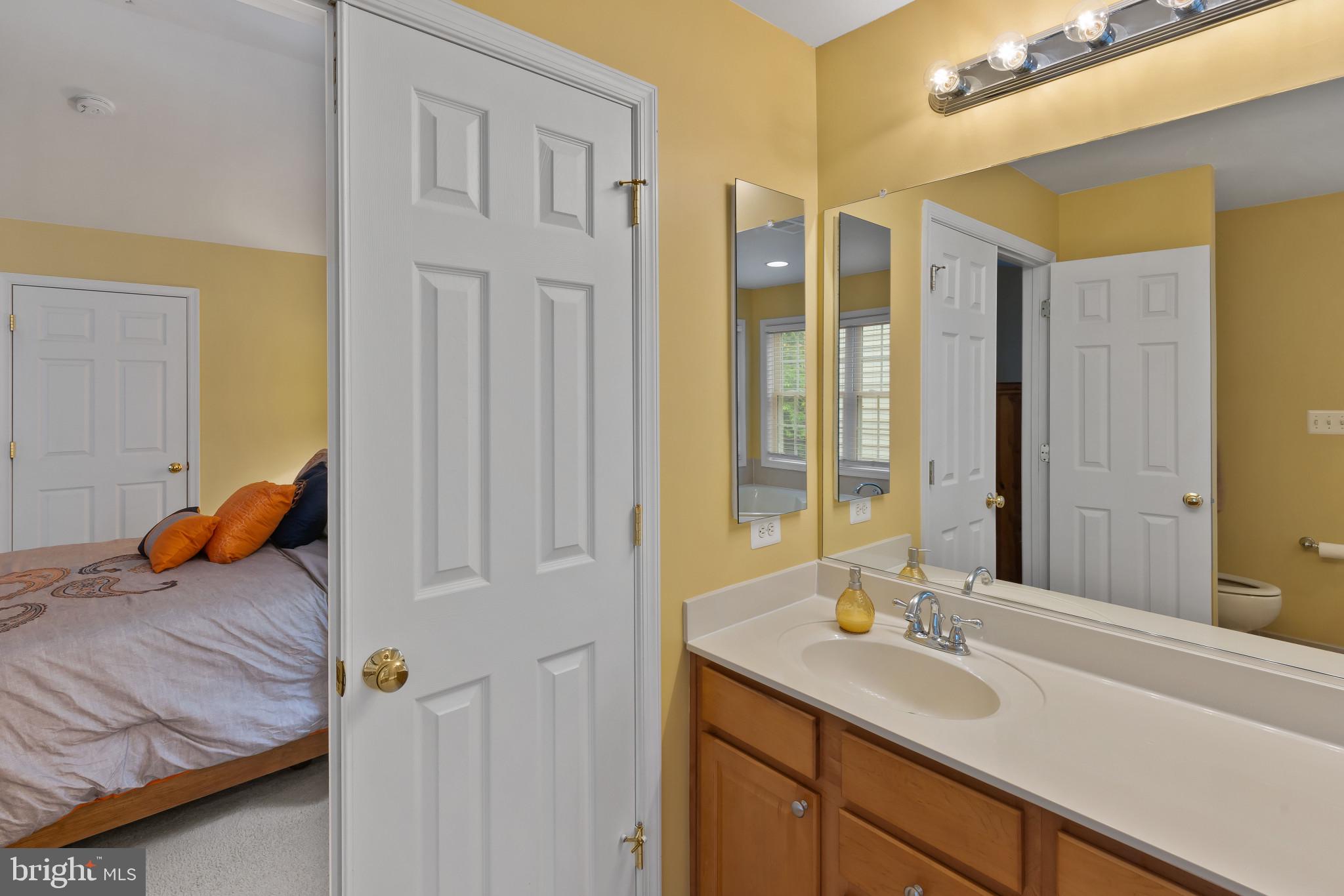 2433 Killarney Terrace Odenton, MD 21113 - Photo 26 of 48 a en suite bathroom with a sink double vanity and a mirror