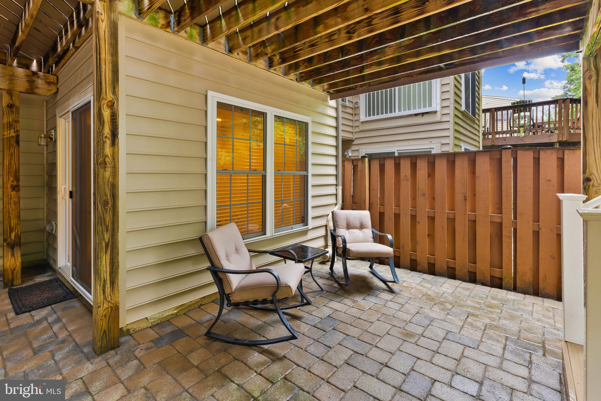 2433 Killarney Terrace Odenton, MD 21113 - Photo 45 of 48 a view of a patio with couple of chairs and a grill