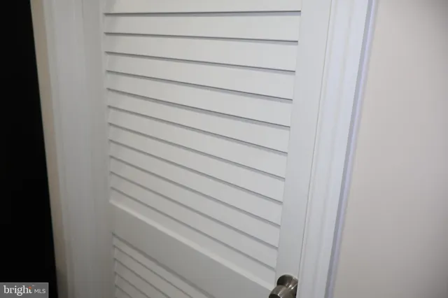 a close view of door lock