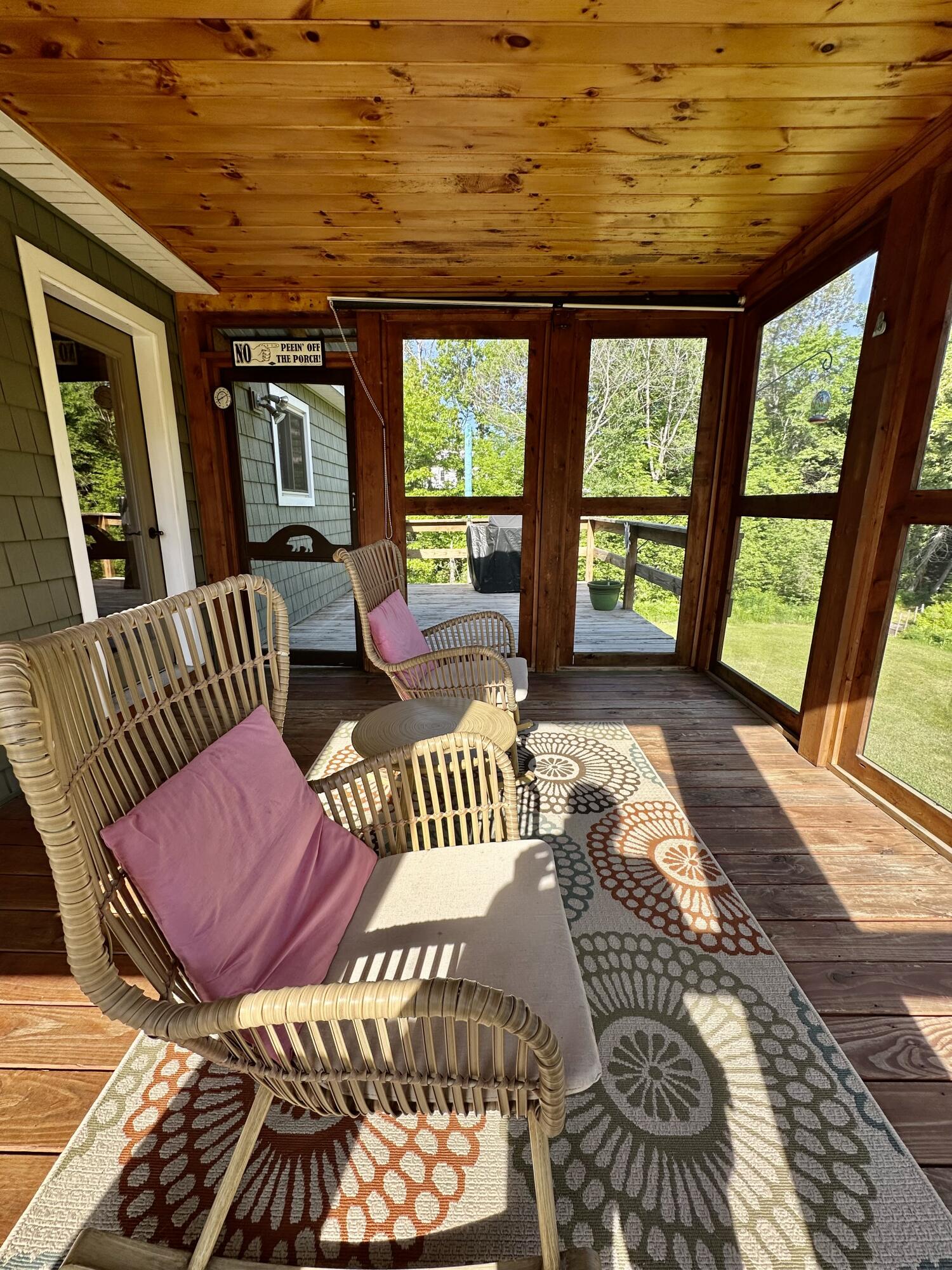 2 Back Road Abbot, ME 04406 - Photo 34 of 49 Screened-In Porch