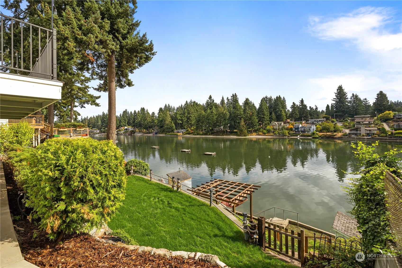 2016 Madrona Point Bremerton, WA 98312 - Photo 4 of 36 a view of a garden with lake
