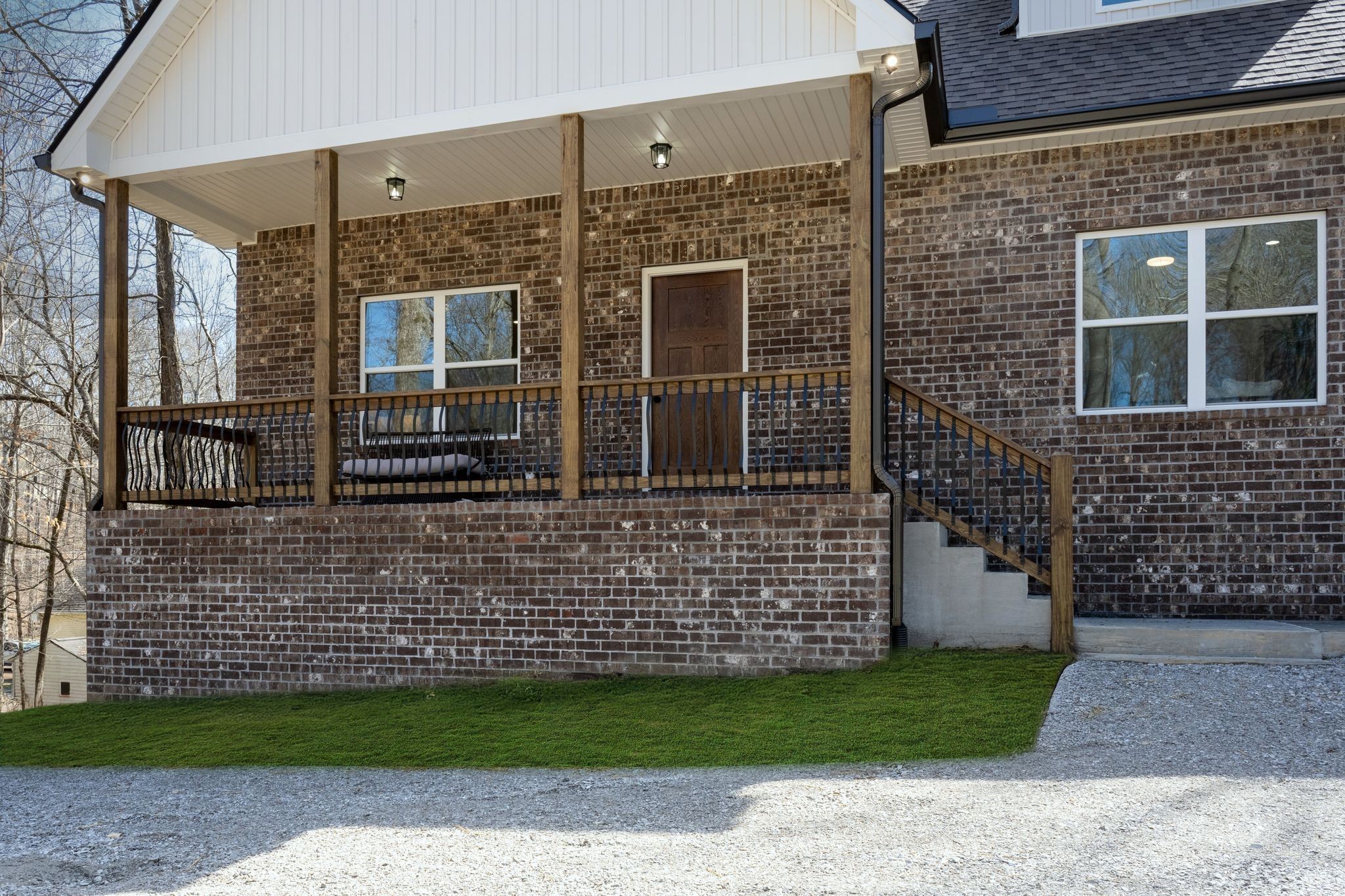 2 Hickory Hills Drive Dickson, TN 37055 - Photo 29 of 34 a view of a brick house with a yard