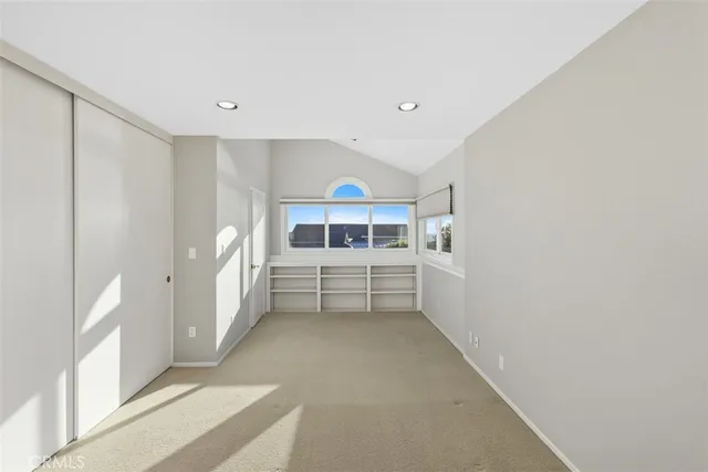 a view of a walk in closet