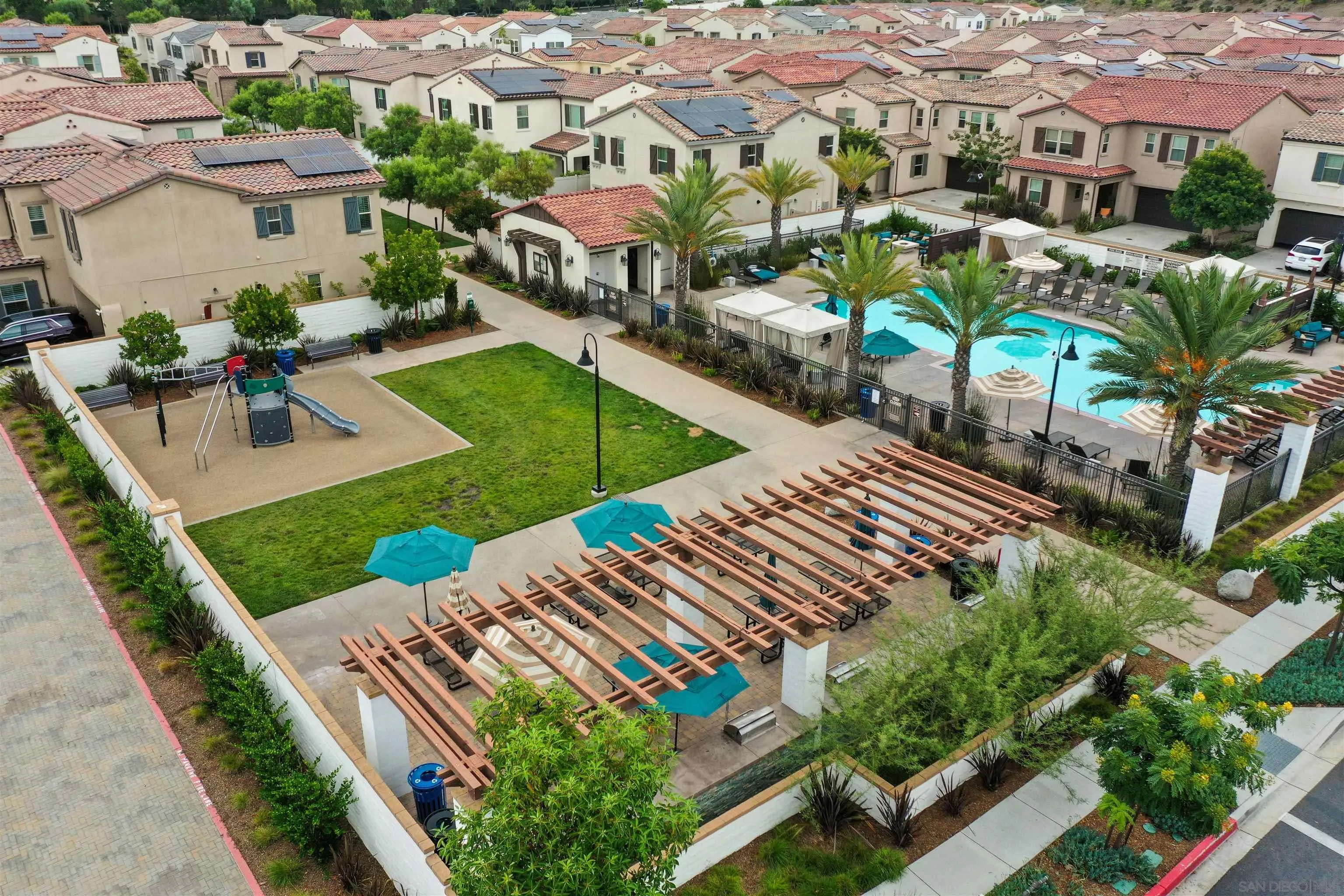 655 Gemstone Drive San Marcos, CA 92078 - Photo 46 of 48 a view of a city with lots of residential buildings