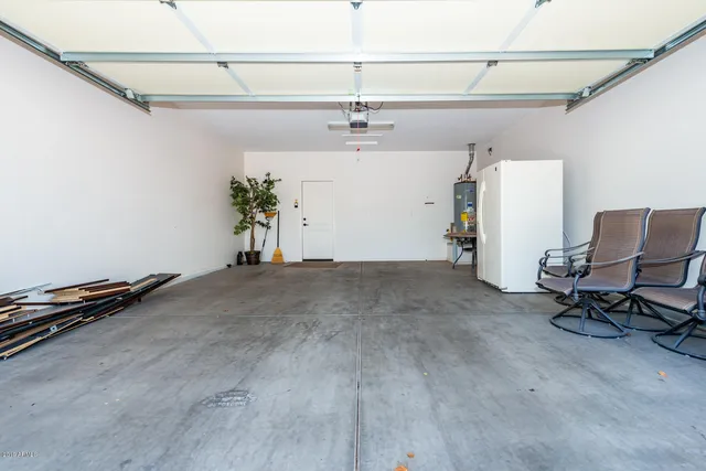 a view of a golf course with a garden