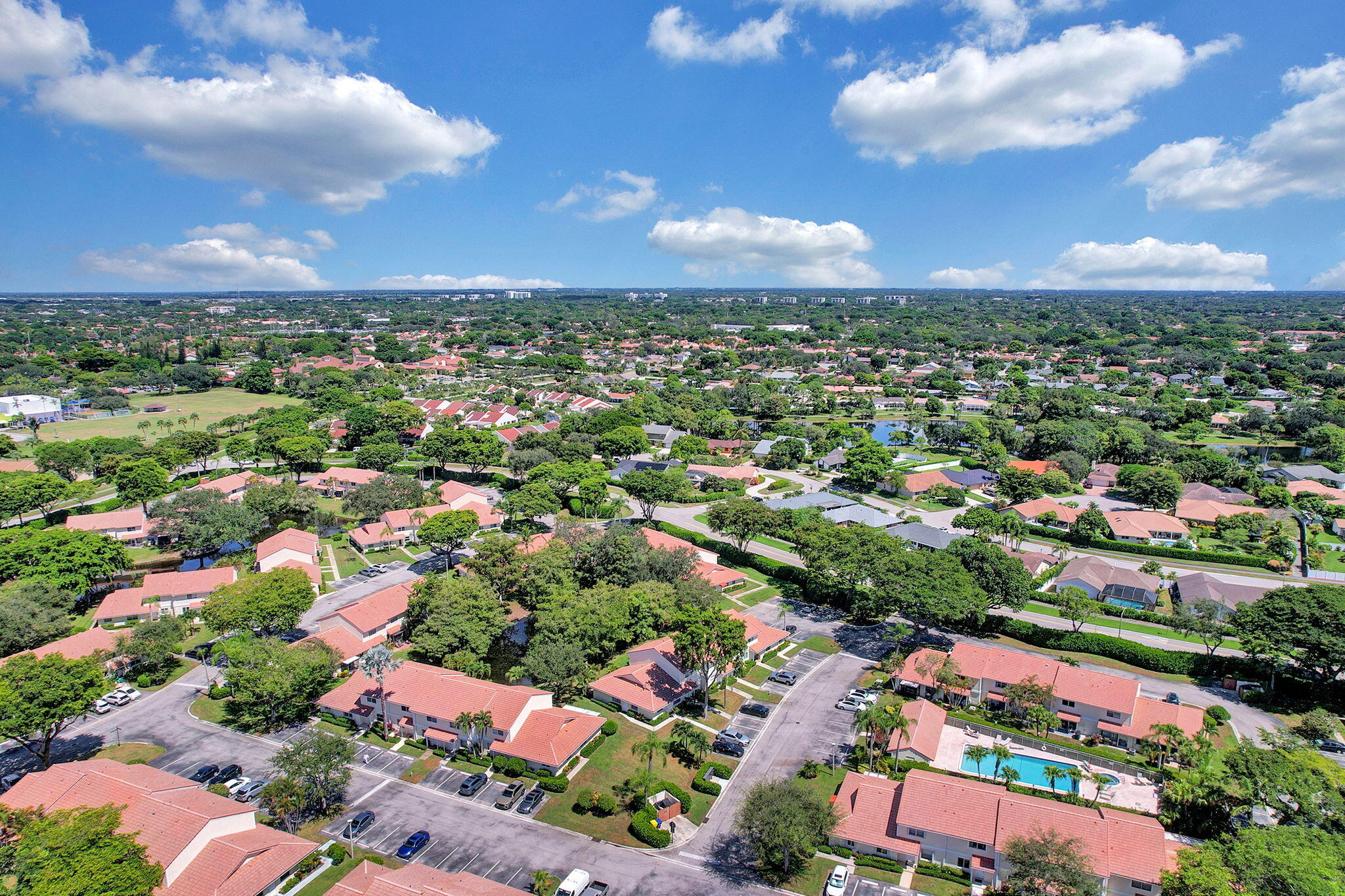 6372 Boca Circle Boca Raton, FL 33433 - Photo 28 of 34 an aerial view of a city