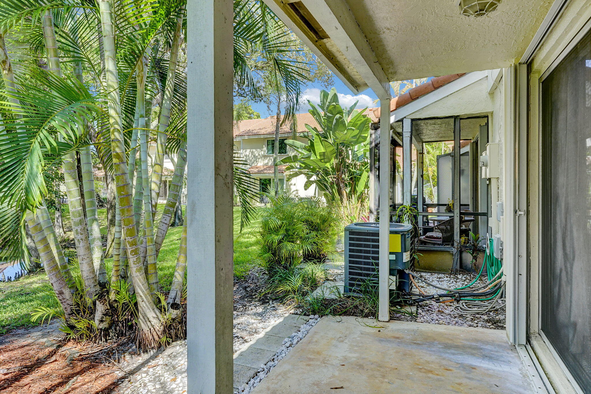 6372 Boca Circle Boca Raton, FL 33433 - Photo 32 of 34 a view of a balcony with garden