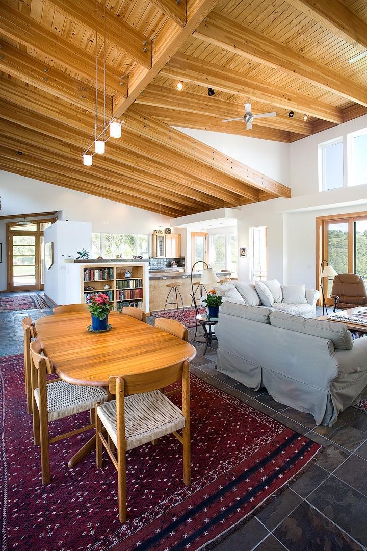 2645 Butler Creek Road Ashland, OR 97520 - Photo 9 of 17 a living room with furniture a table and chairs