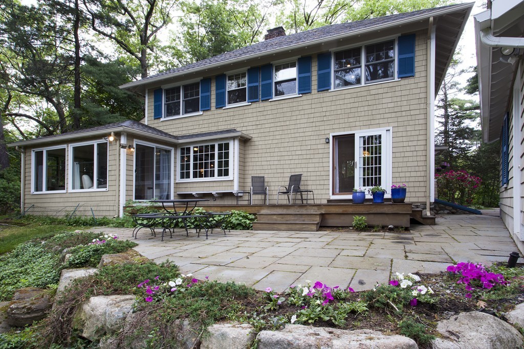 162 Waban Avenue Newton, MA 02468 - Photo 13 of 24 a view of a house with a yard
