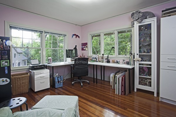 162 Waban Avenue Newton, MA 02468 - Photo 20 of 24 a view of a livingroom with workspace and a window