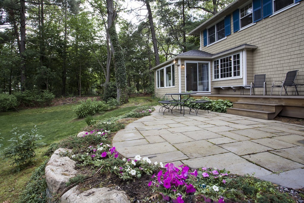 162 Waban Avenue Newton, MA 02468 - Photo 23 of 24 a view of a house with a yard and garden