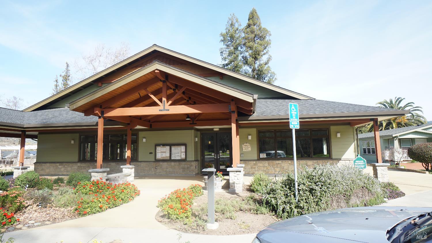 2412 Foothill Boulevard, Unit 124 Calistoga, CA 94515 - Photo 41 of 49 front view of a house with a porch