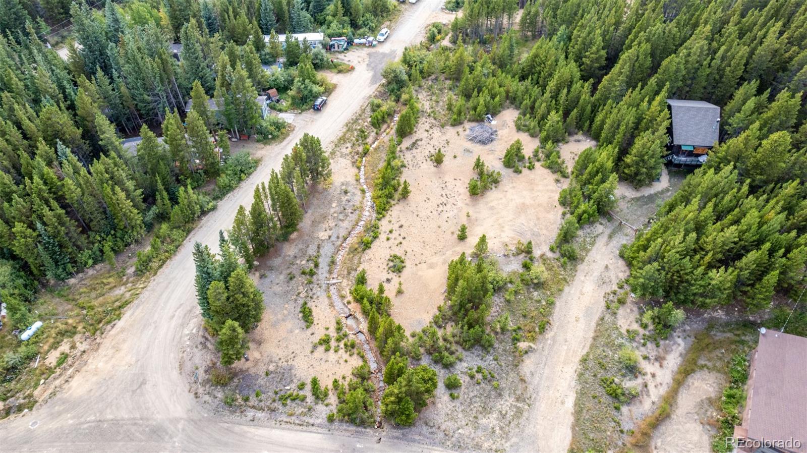 Beaver Road Idaho Springs, CO 80452 - Photo 29 of 50 an aerial view of residential houses with outdoor space