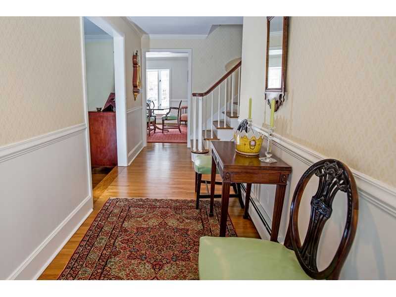201 Michigan Road New Canaan, CT 06840 - Photo 2 of 25 a view of a dining room with furniture and wooden floor