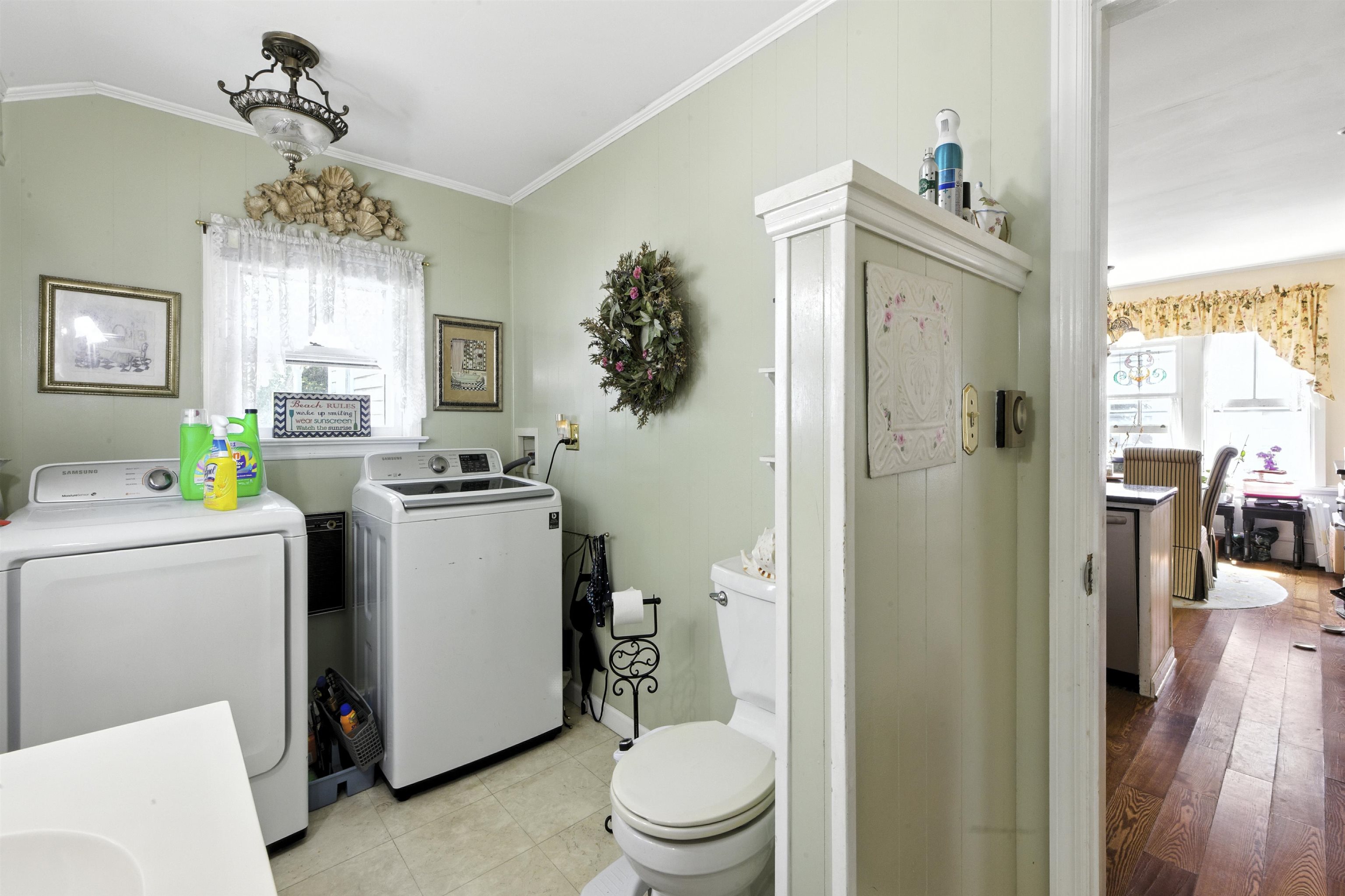 35 1st Cape May, NJ 08204 - Photo 21 of 49 a room with a washer and dryer