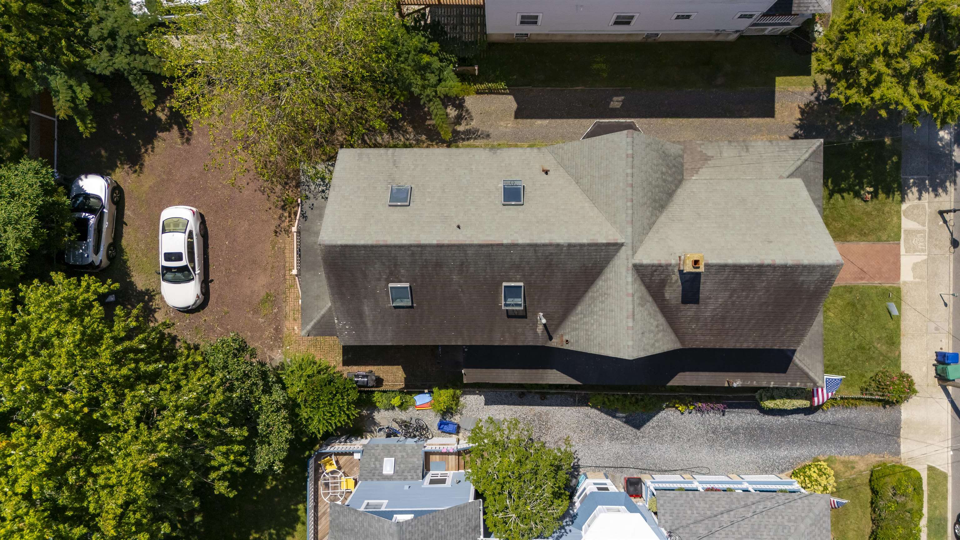 35 1st Cape May, NJ 08204 - Photo 36 of 49 an aerial view of a house with a yard