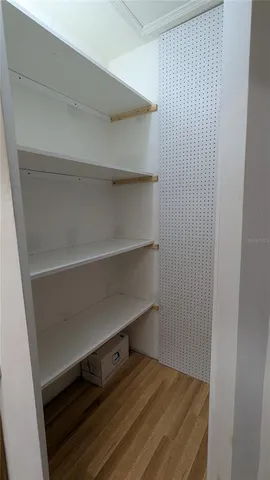 a room with closet