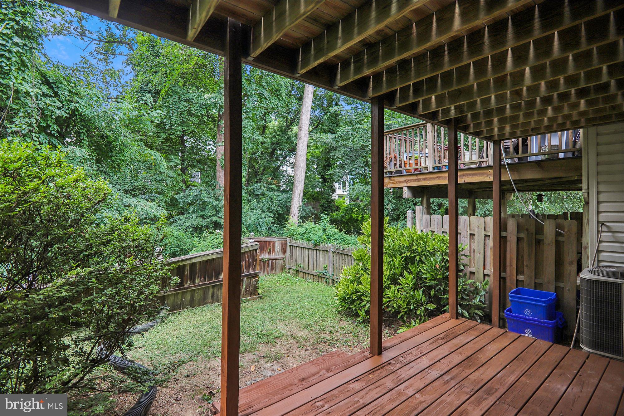 103 Kinsman View Circle Silver Spring, MD 20901 - Photo 24 of 24 Lower Level deck and yard