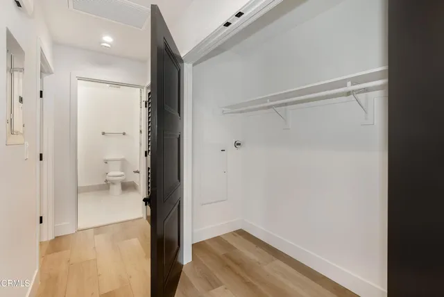 a view of empty room