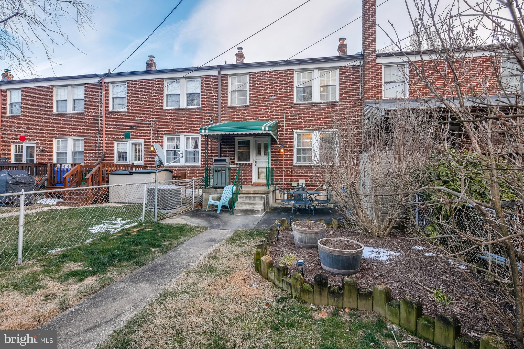 412 Greenlow Road Baltimore, MD 21228 - Photo 26 of 26 Large fenced rear yard w/patio & landscaping